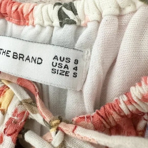 Faithfull The Brand Nikoleta Mini Dress Teatro Floral Print Size Small - Picture 3 of 4